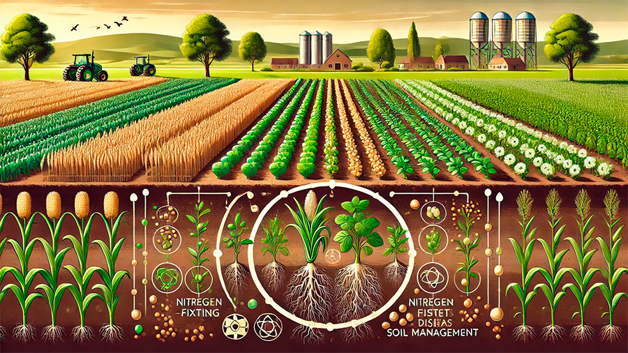 Implementing crop rotation